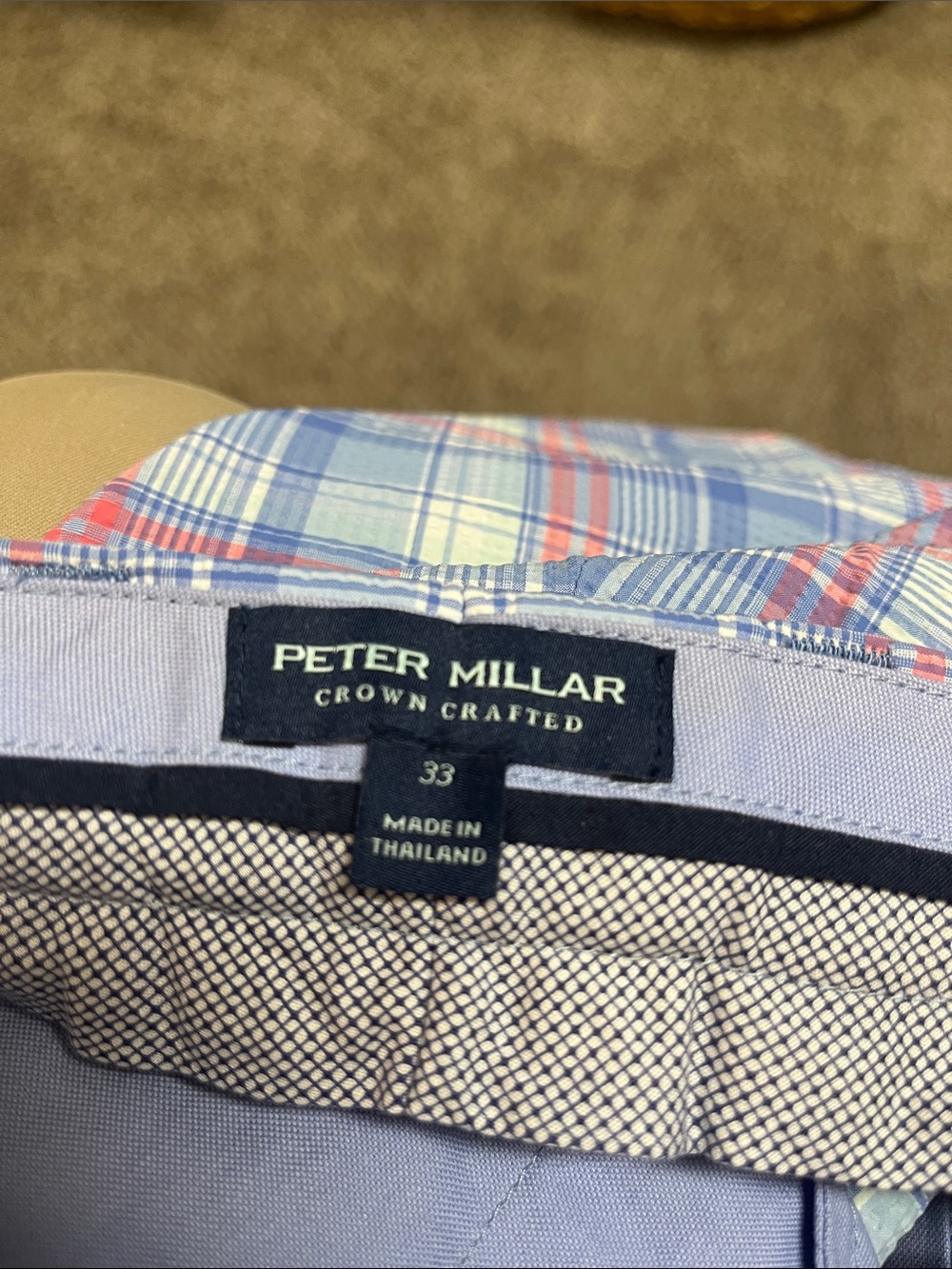 Peter Millar Crown Crafted Men’s Golf Shorts - Picture 4 of 4
